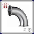 45 Degree Bend Sanitary Stainless Steel Pipe Fitting Clamped Elbow